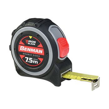 Ruleta benman 71020, 5 m * 25 mm, lama metalica, dubla inscriptionare