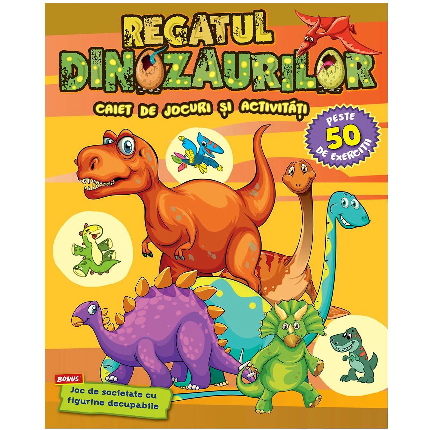 Regatul Dinozaurilor Editura Kreativ EK5606 fotografia produsului View 2 L