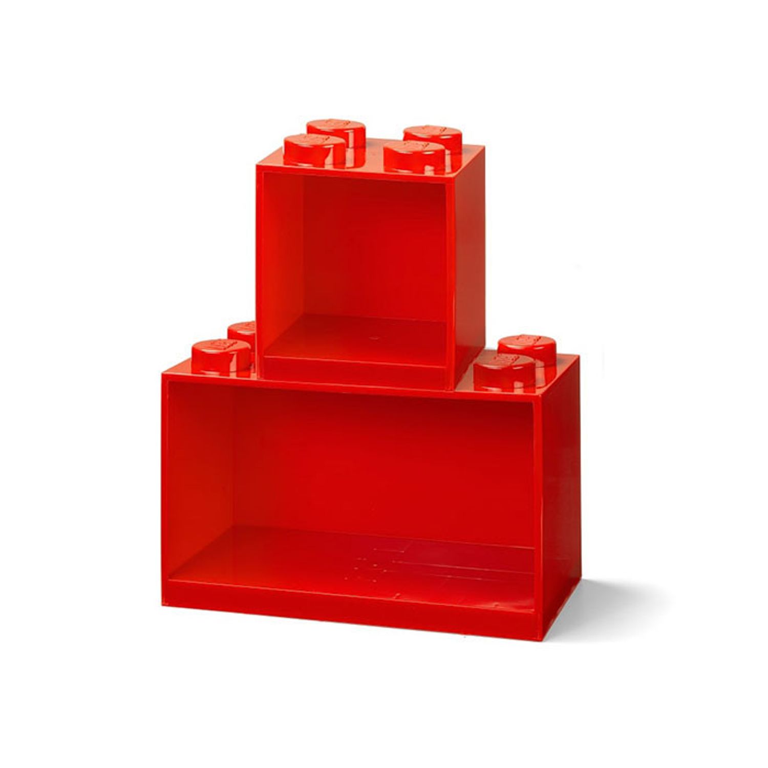 Set 2 rafturi Caramida LEGO - Rosu fotografia produsului