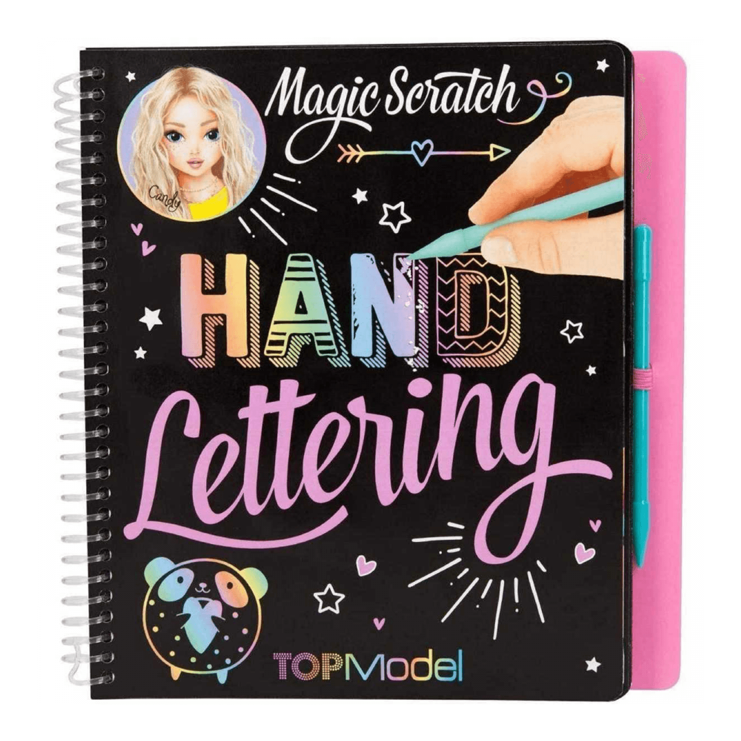 Carte Magic Scratch Hand Lettering Top Model Depesche PT11113 fotografia produsului