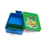 Cutie pentru sandwich LEGO Iconic albastru-verde fotografia produsului View 2 S