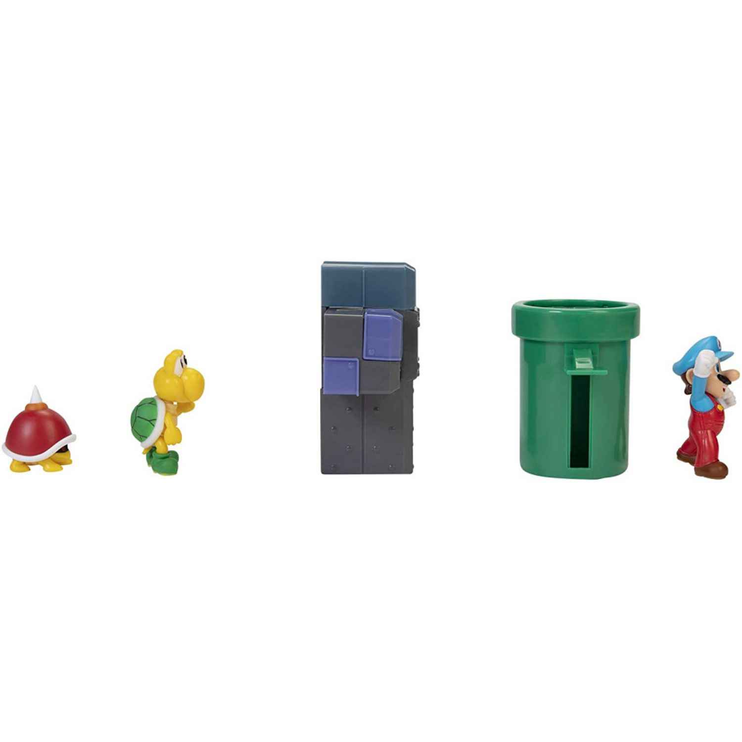 Set de joaca diorama Super Mario Nintendo, model Underground cu figurina 6 cm fotografia produsului View 3 L