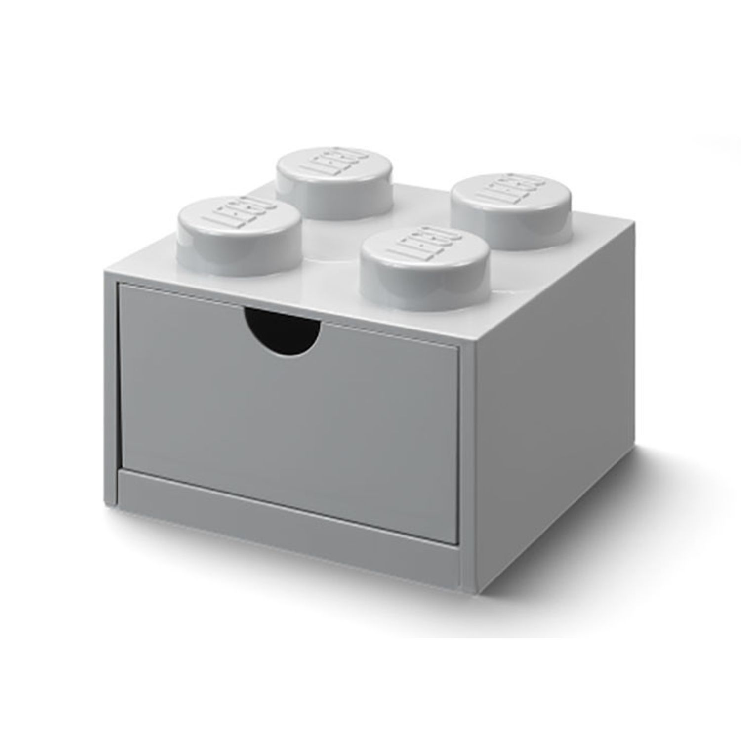 Sertar de birou LEGO 2x2 gri fotografia produsului