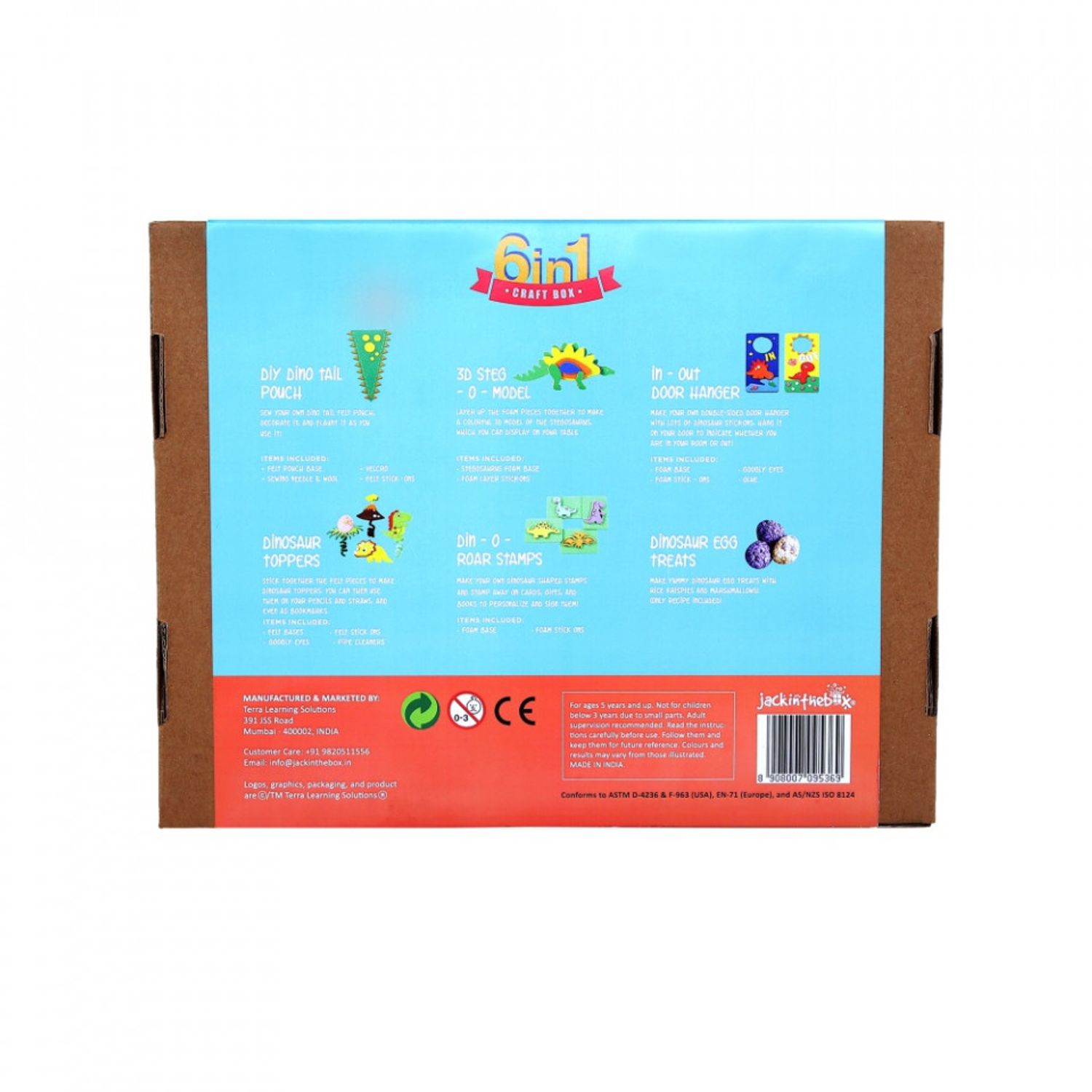 Kit Creatie 6-In-1 Dinozaurii fotografia produsului View 2 L