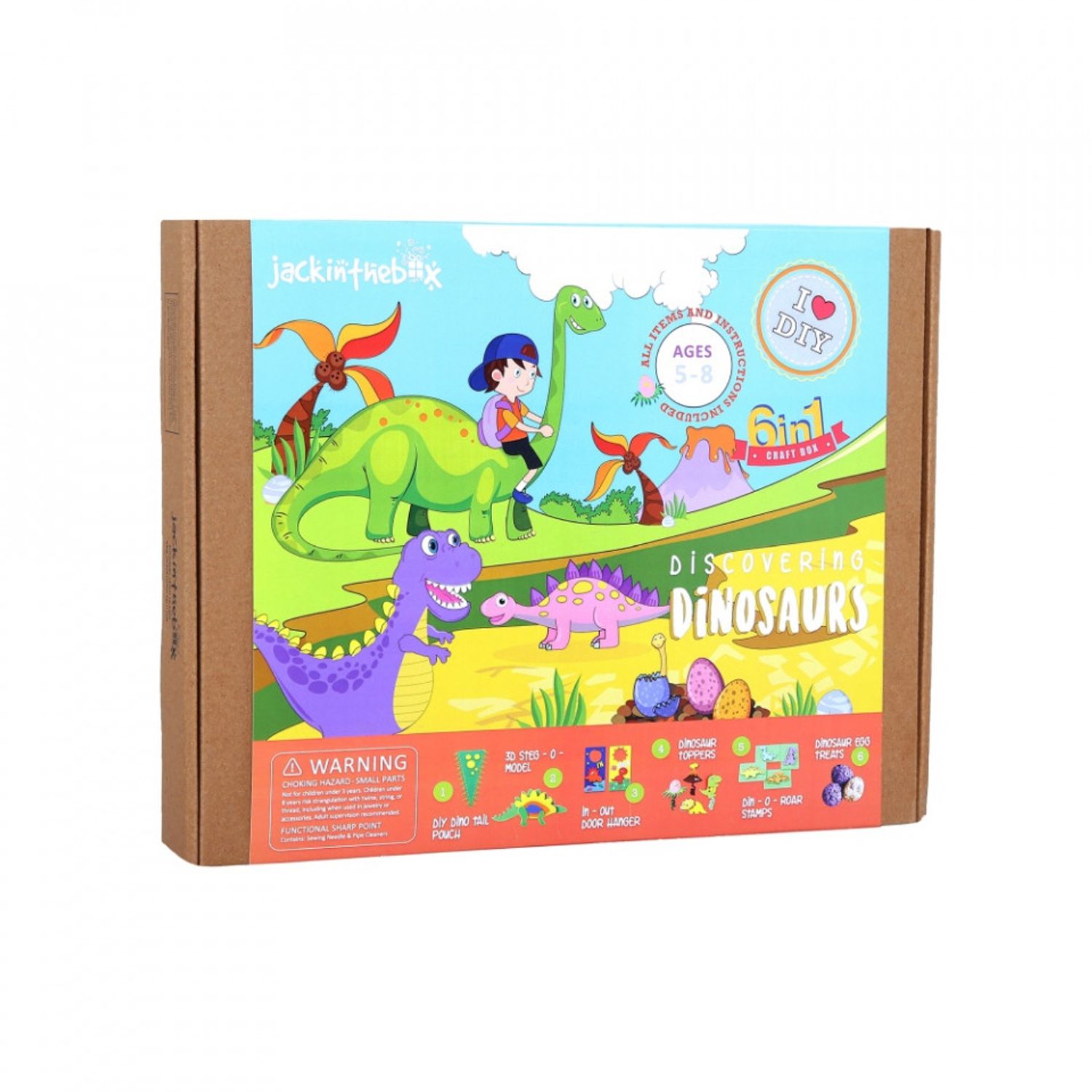 Kit Creatie 6-In-1 Dinozaurii fotografia produsului