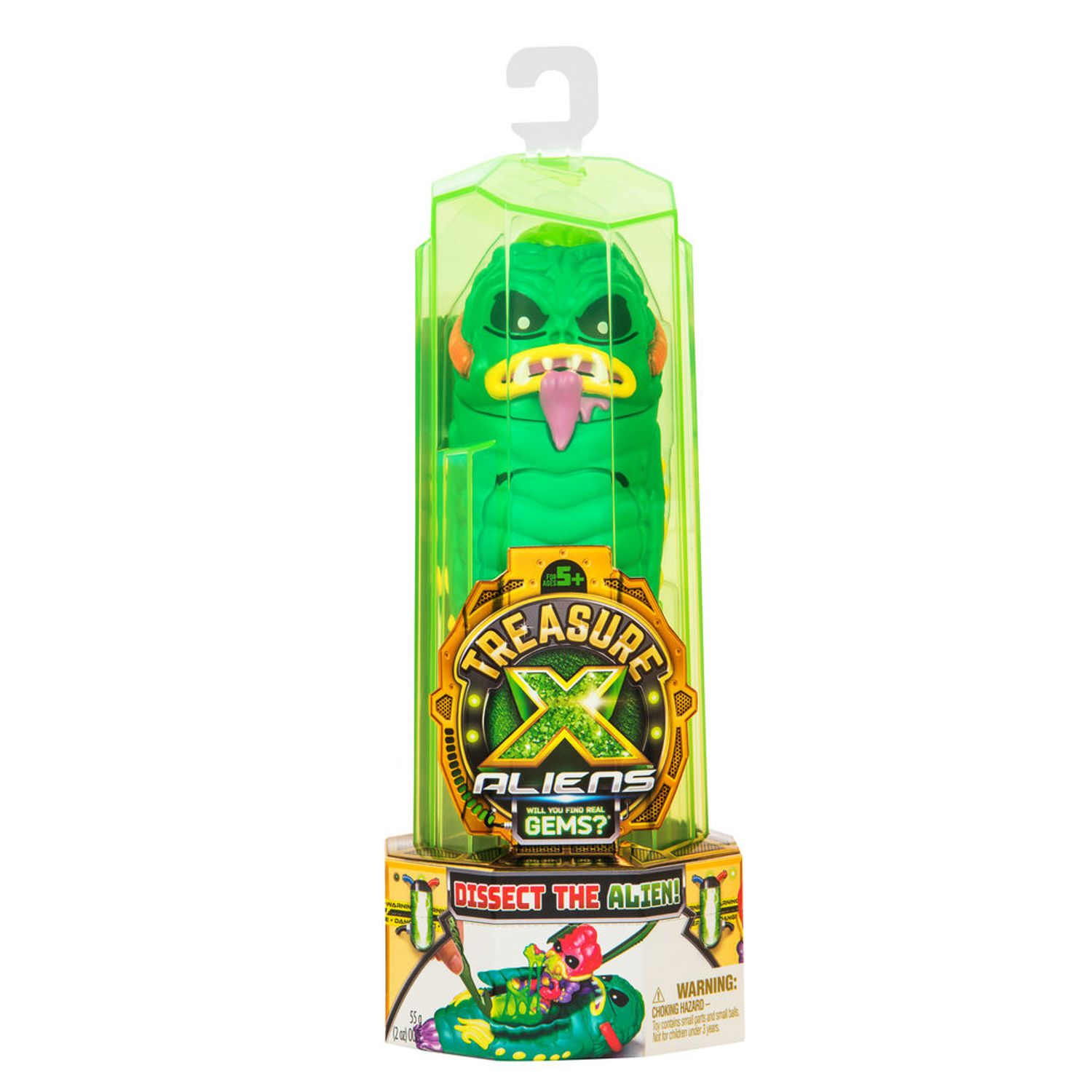 Set figurine Treasure X Alien Hunters - Verde fotografia produsului