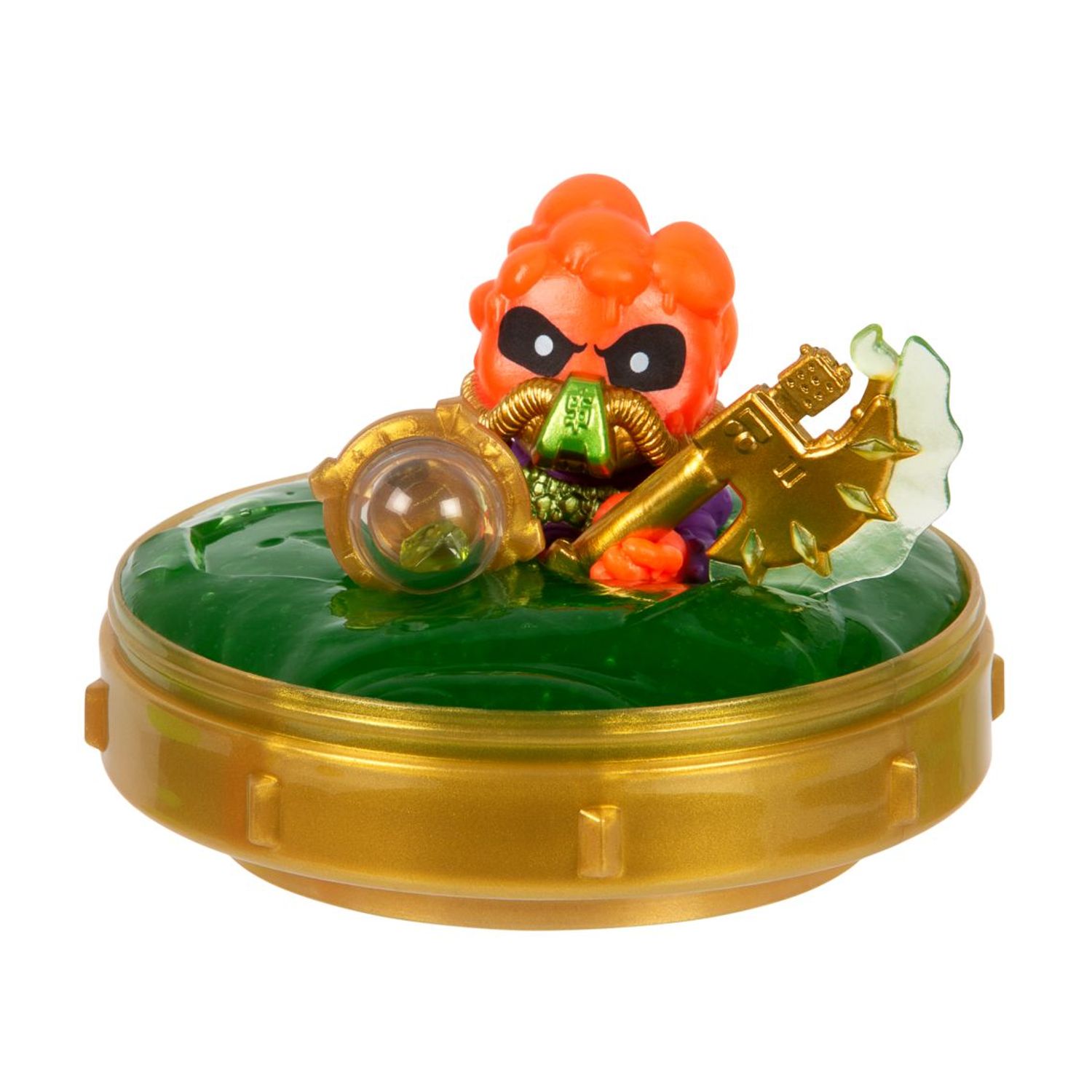Set figurine Treasure X Alien Hunters - Verde fotografia produsului View 4 L