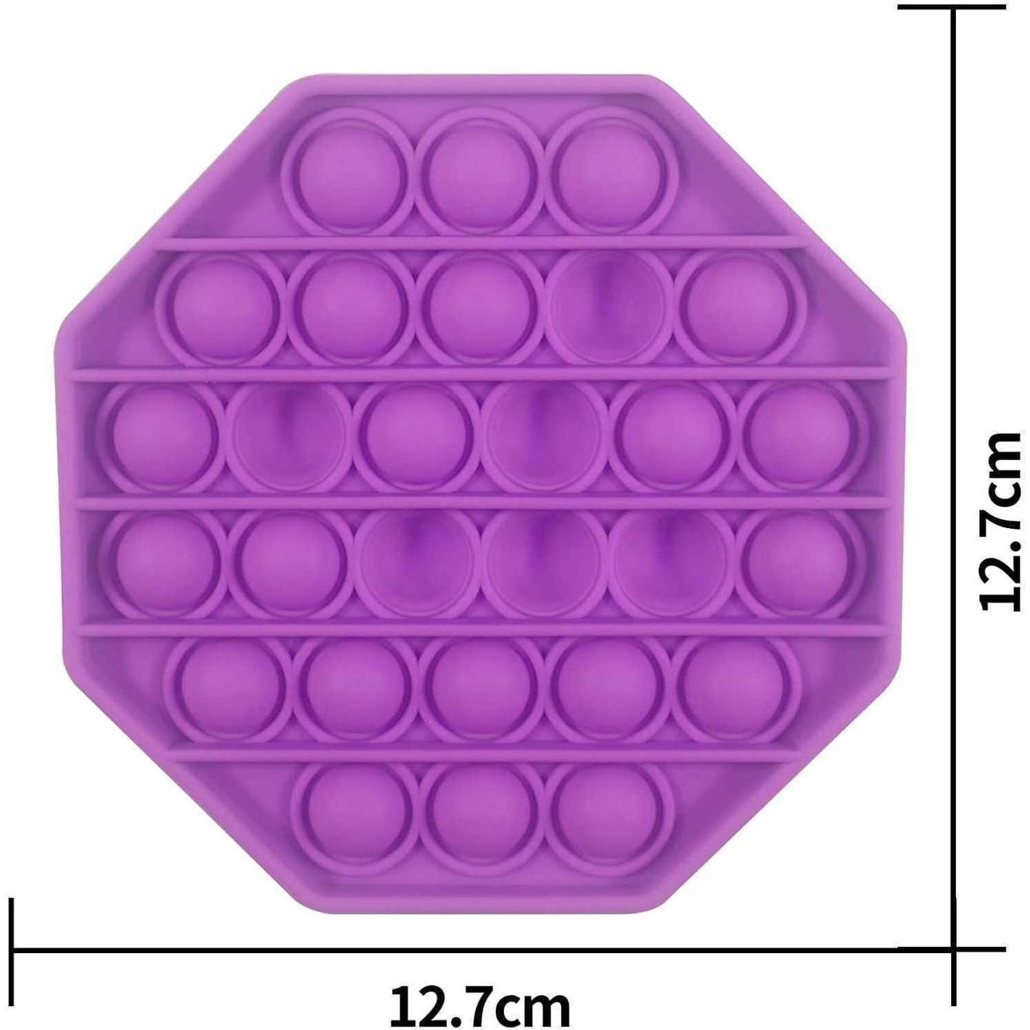 Jucarie Senzoriala Antistres Pop It Now Forma Octagonala OEM OM17640 fotografia produsului View 4 L