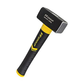 Ciocan pentru piatra ff group 14393, din 6475, maner fibra de sticla, 1250 gr