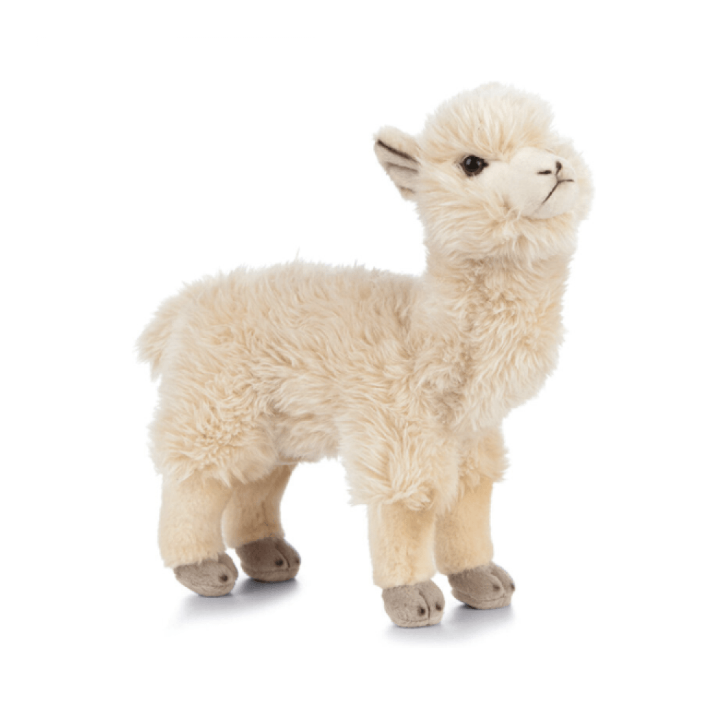 Alpaca de plus 25 cm Living Nature KCAN469 fotografia produsului