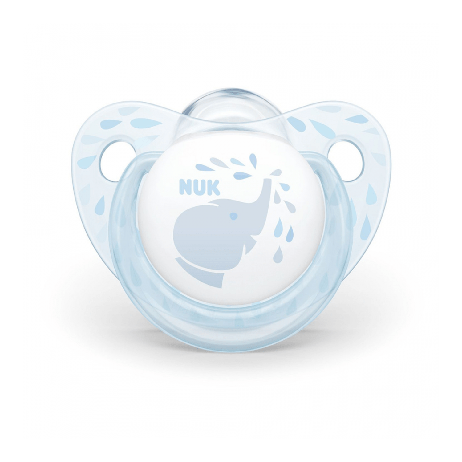 Suzeta Nuk Baby Blue Silicon M2 Elefant 6-18 luni fotografia produsului