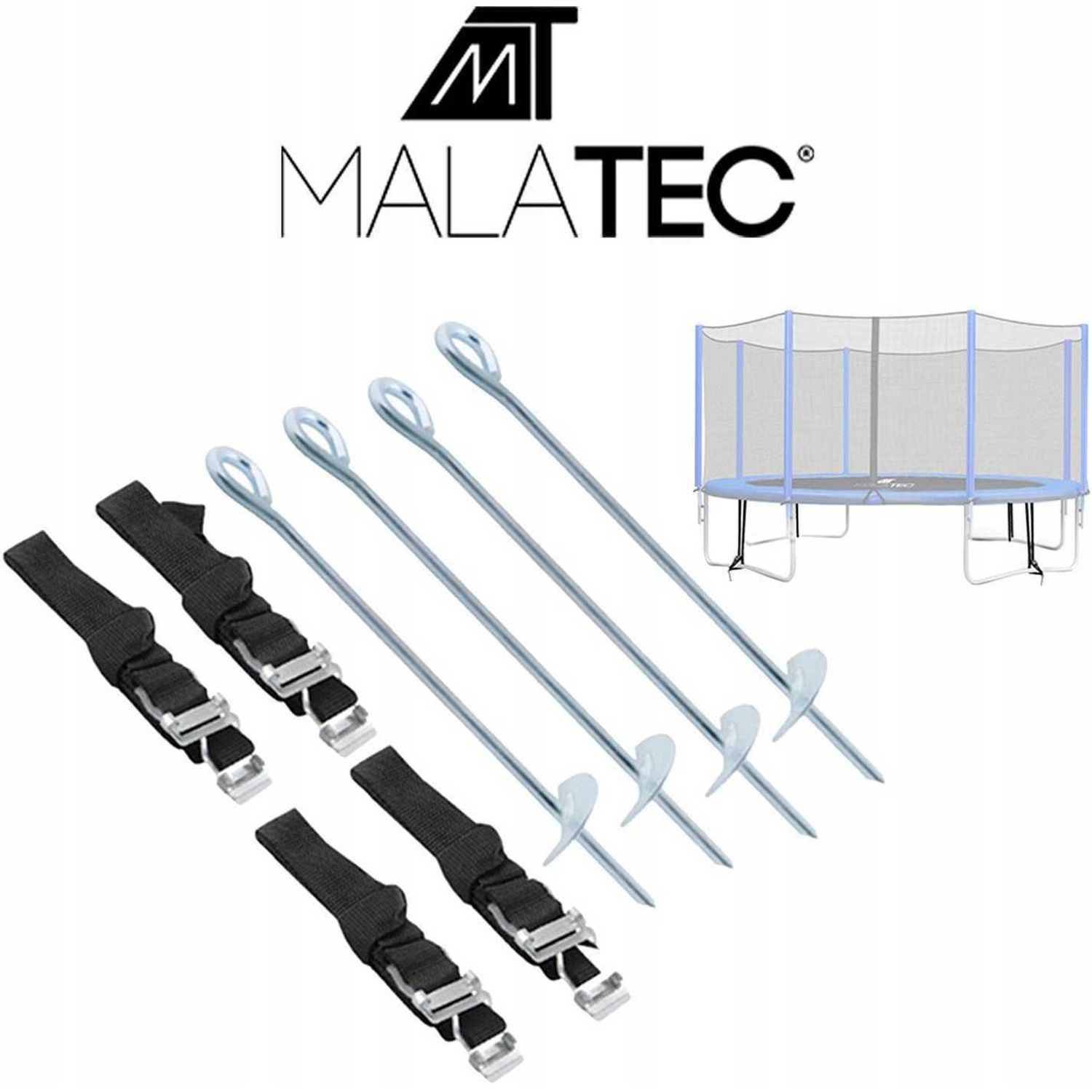 Set 4 ancore pentru trambulina Malatec MY2907 fotografia produsului View 4 L
