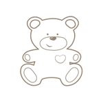 Patut copii Klups Safari Sweet Bear - BF fotografia produsului View 2 S