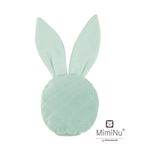 MimiNu - Jucarie din catifea matlasata, Mini Bunny, Mint fotografia produsului View 2 S