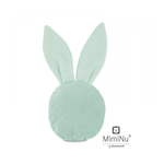 MimiNu - Jucarie din catifea matlasata, Mini Bunny, Mint fotografia produsului