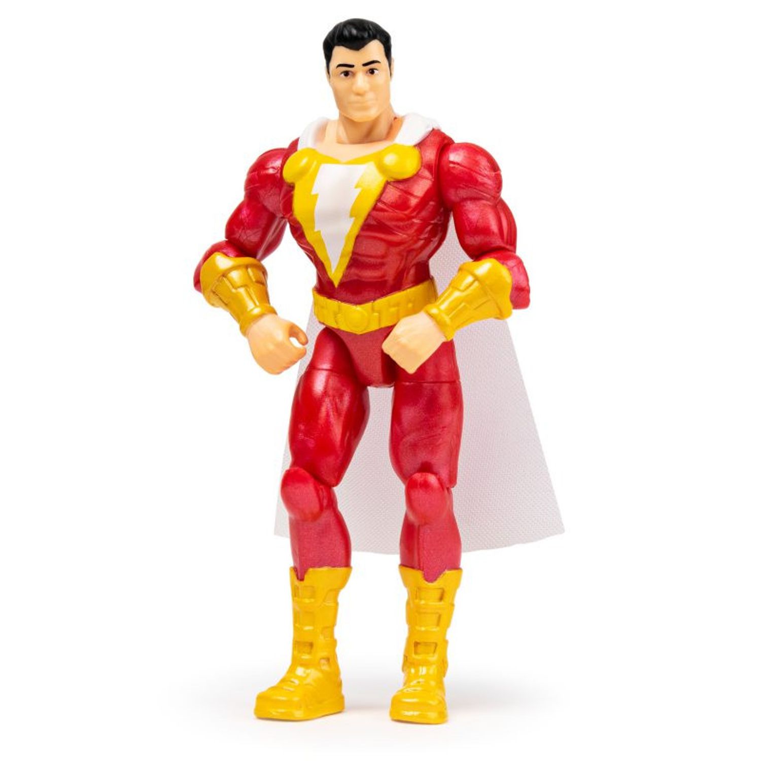 Figurina Batman, Shazam flexibila cu accesorii, 10 cm fotografia produsului View 3 L