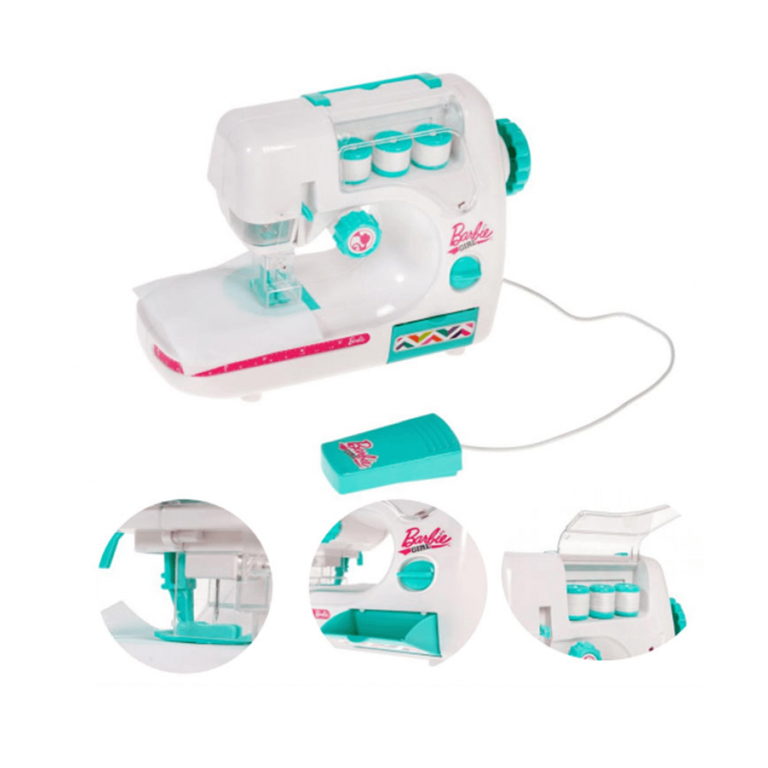 Barbie set croitorie cu masina de cusut fotografia produsului