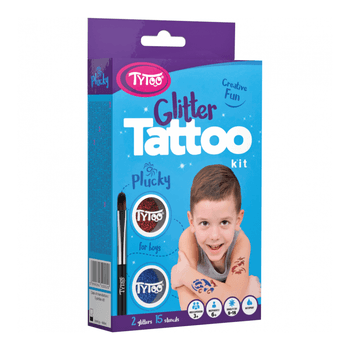 Set tatuaje temporare cu sclipici Plucky Tytoo KKCTT2213011