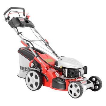 Masina de tuns iarba hecht 548 sw 5 in 1 5 cp latime 46 cm kit de mulcire autopropulsie pornire electrica