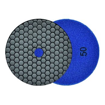 Disc pentru slefuirea uscata a gresiei portelanata, 125 mm, granulatie 50, geko g78937