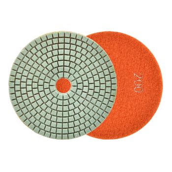 Disc diamantat pentru slefuirea umeda a gresiei, 125 mm, granulatie 200, geko g78919
