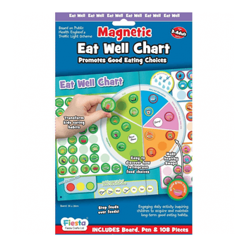 Set magnetic Mananca sanatos - Eat Well Chart Fiesta Crafts FCT-2946
