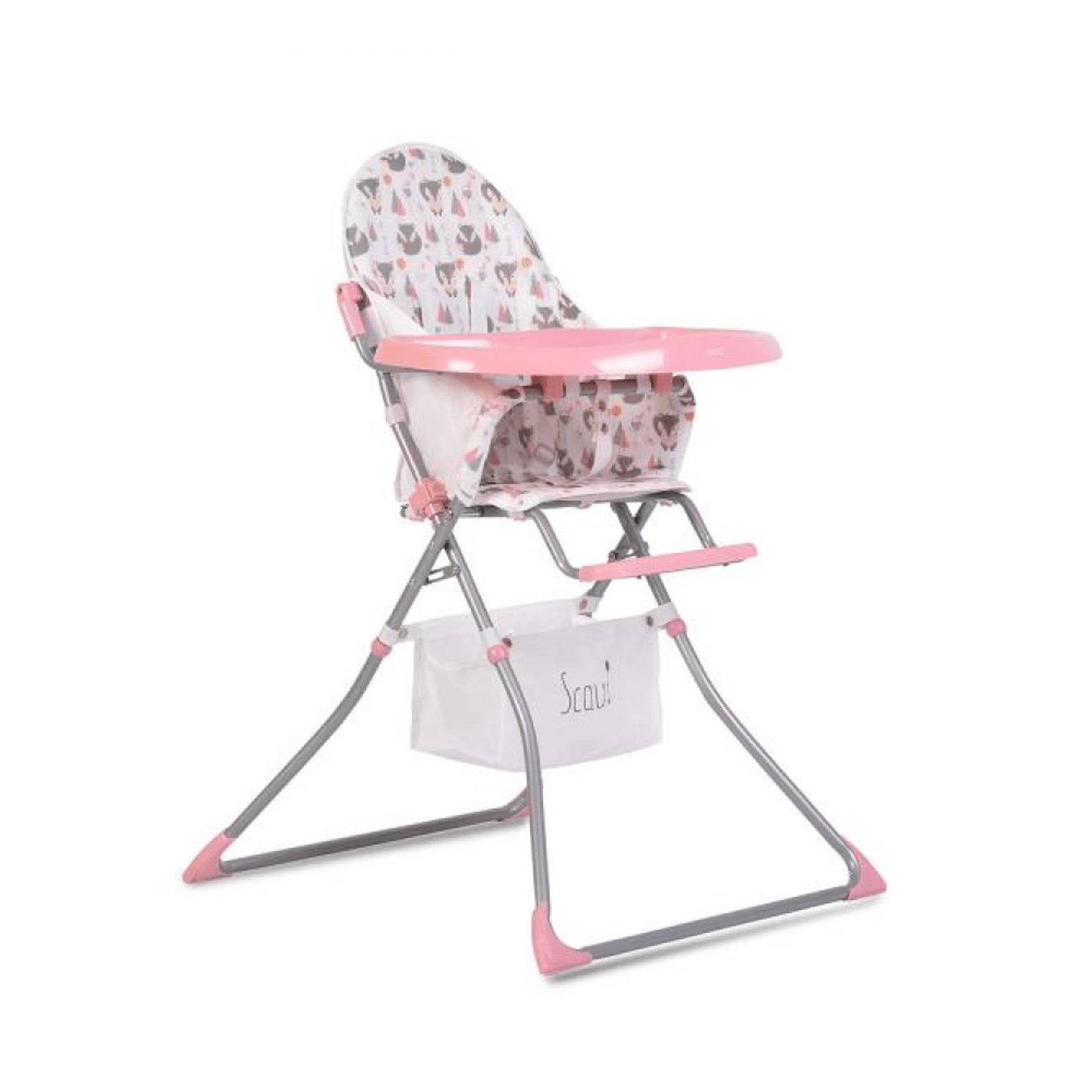 Scaun de masa copii Cangaroo Scaut Pink fotografia produsului
