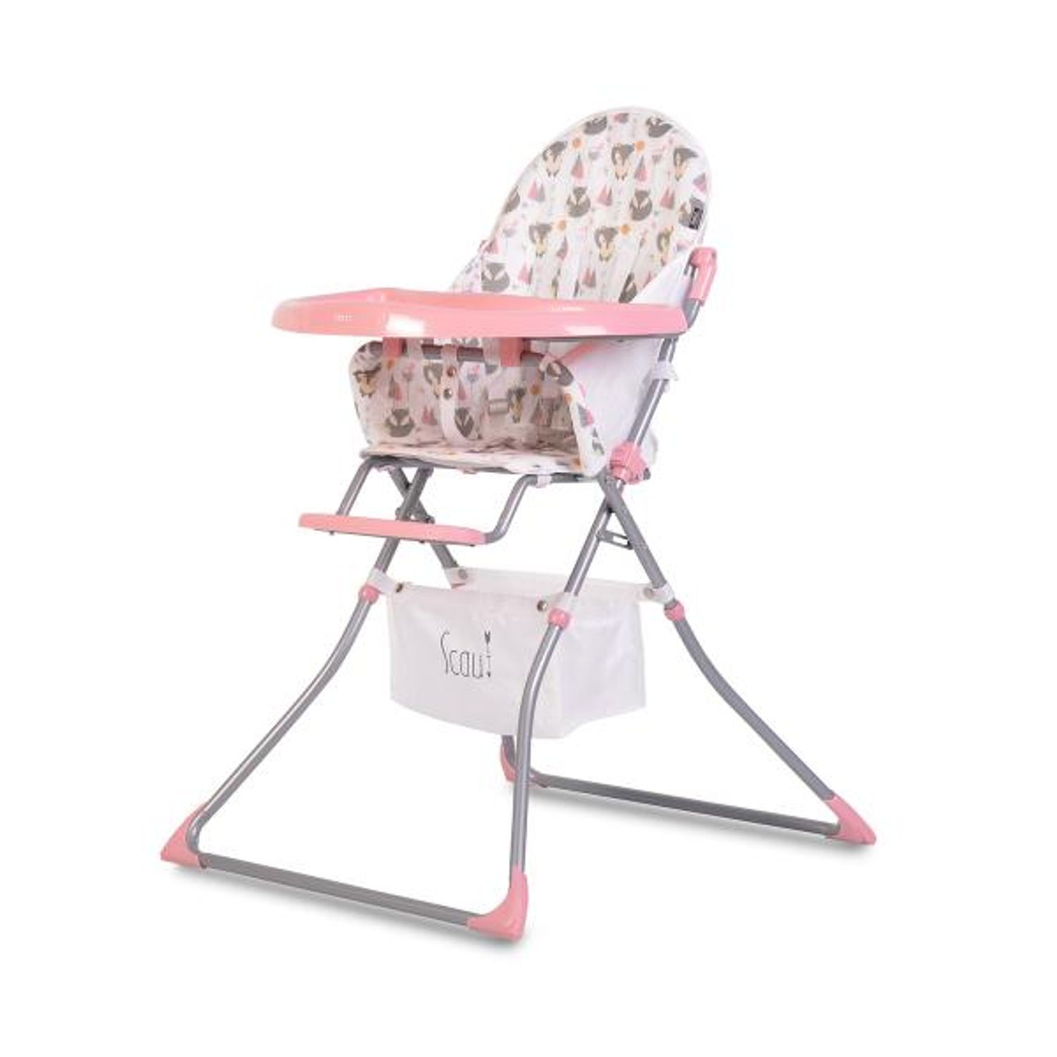 Scaun de masa copii Cangaroo Scaut Pink fotografia produsului View 3 L