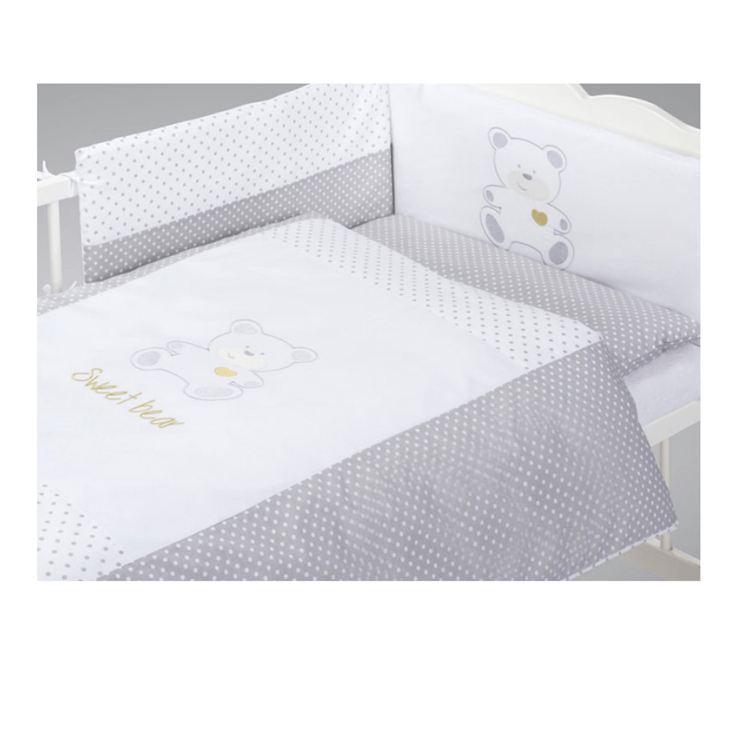 Lenjerie Patut copii Klups Sweet Bear H165 fotografia produsului