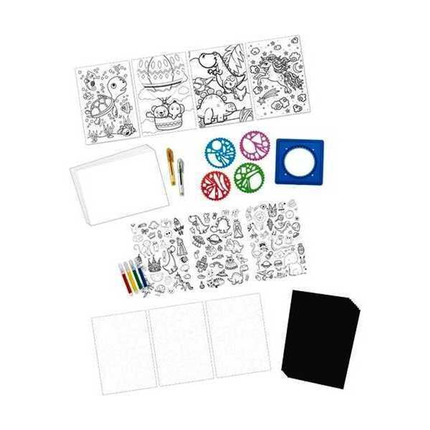 Set creativ 4 in 1 Art Set Grafix GR220011 fotografia produsului View 5 L