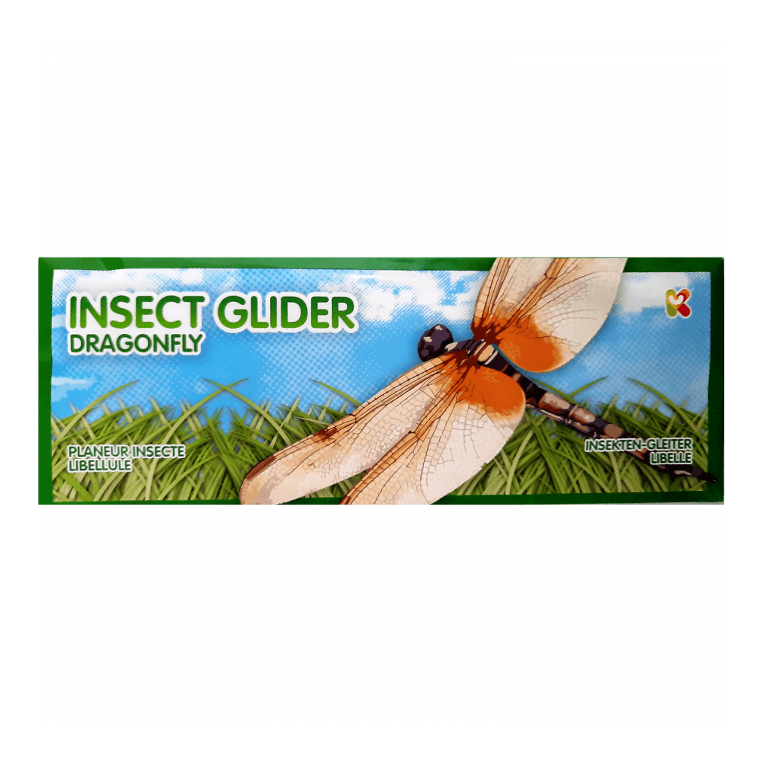 Jucarie Planor Insecte, lungime 24 cm Keycraft KCGL07IN_Libelula fotografia produsului