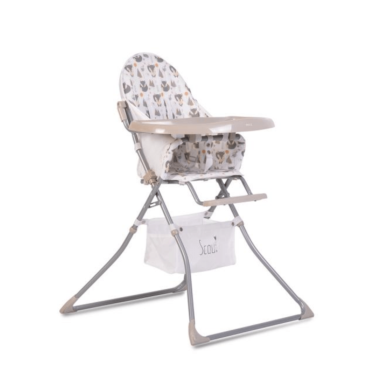 Scaun de masa copii Cangaroo Scaut Beige fotografia produsului