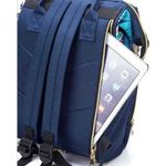 Rucsac multifunctional mamici Leaves Bambinice BN028_Albastru fotografia produsului View 5 S