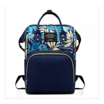 Rucsac multifunctional mamici Leaves Bambinice BN028_Albastru fotografia produsului