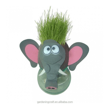 Domnul cap de iarba animalute bambinice bn034_elefantel