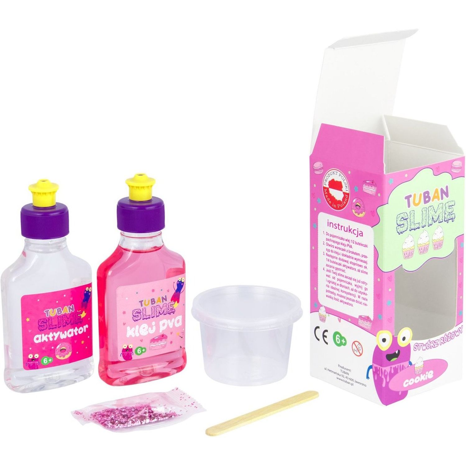 Slime Set DIY &acirc; Cookie Tuban TU3137 fotografia produsului View 2 L