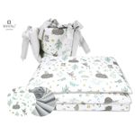 MimiNu - Set 3 piese patut, Forest friends Grey/Mint fotografia produsului View 2 S