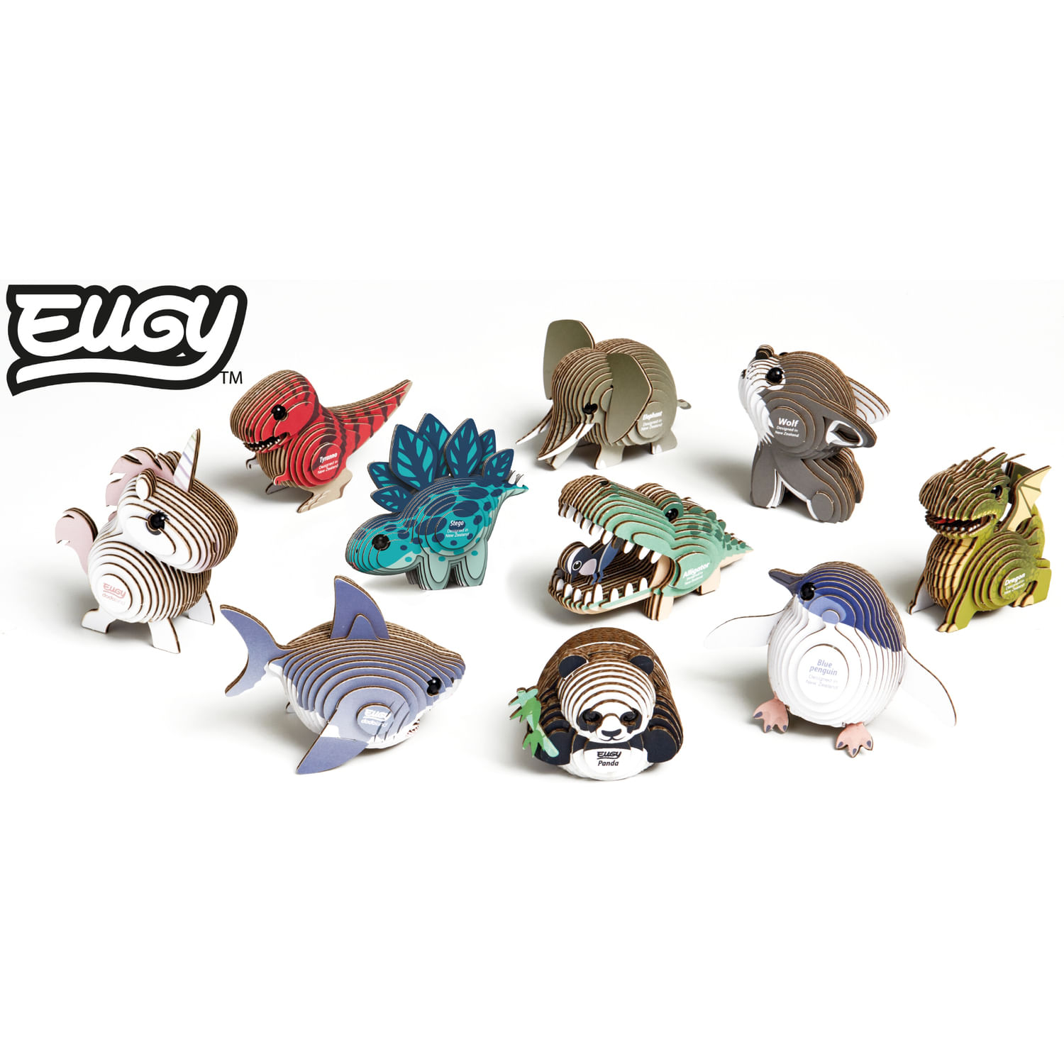 DIY Animale 3D Eugy Lup Brainstorm Toys D5008 fotografia produsului View 7 L