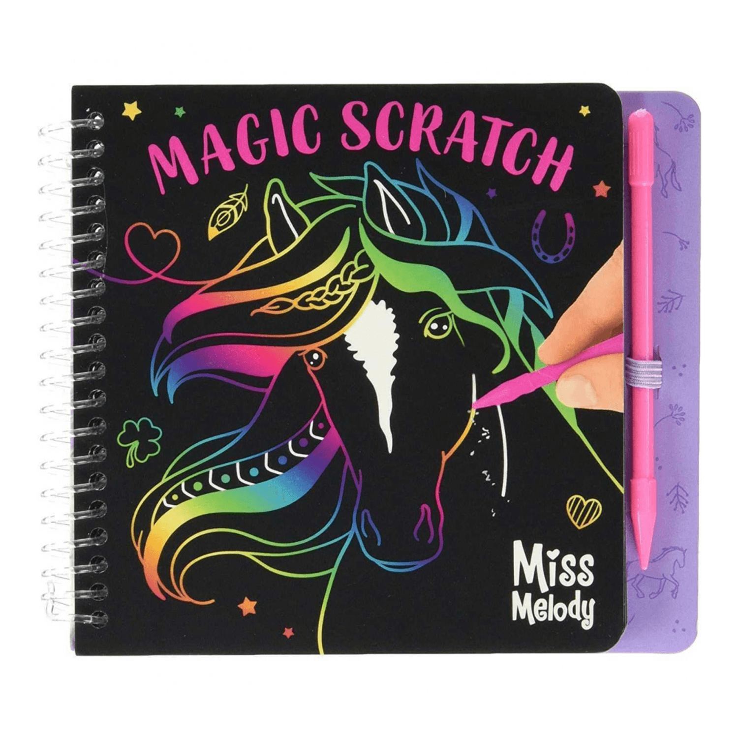 Carte Mini Magic Scratch Miss Melody Depesche PT10709 fotografia produsului