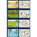 Set stickere reutilizabile Animale Mideer MD1015 fotografia produsului View 3 S