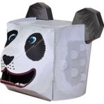 Masca 3D Panda Fiesta Crafts FCT-3041 fotografia produsului View 2 S