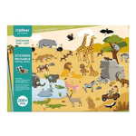 Set stickere reutilizabile Animale Mideer MD1015 fotografia produsului