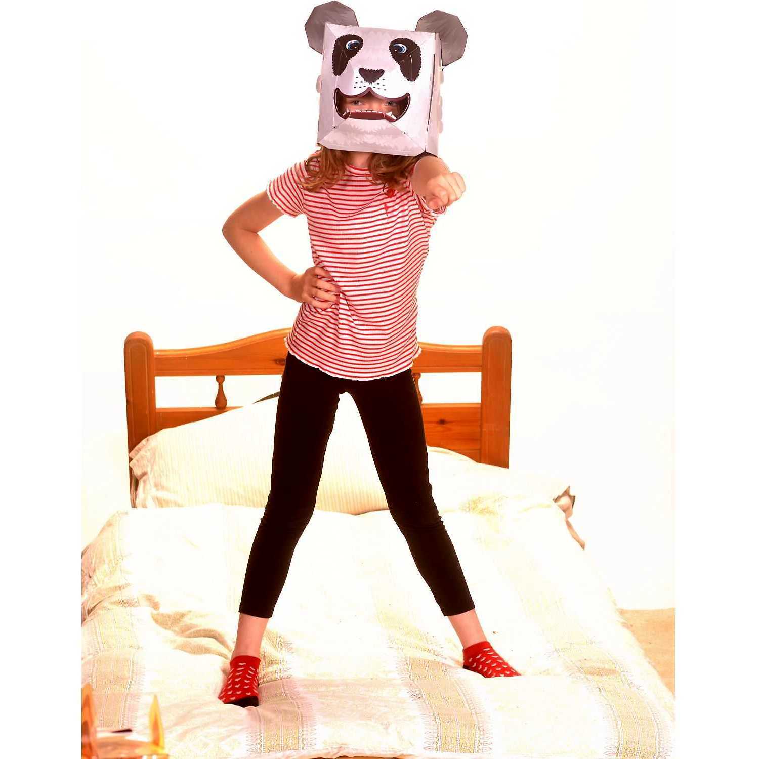 Masca 3D Panda Fiesta Crafts FCT-3041 fotografia produsului View 6 L