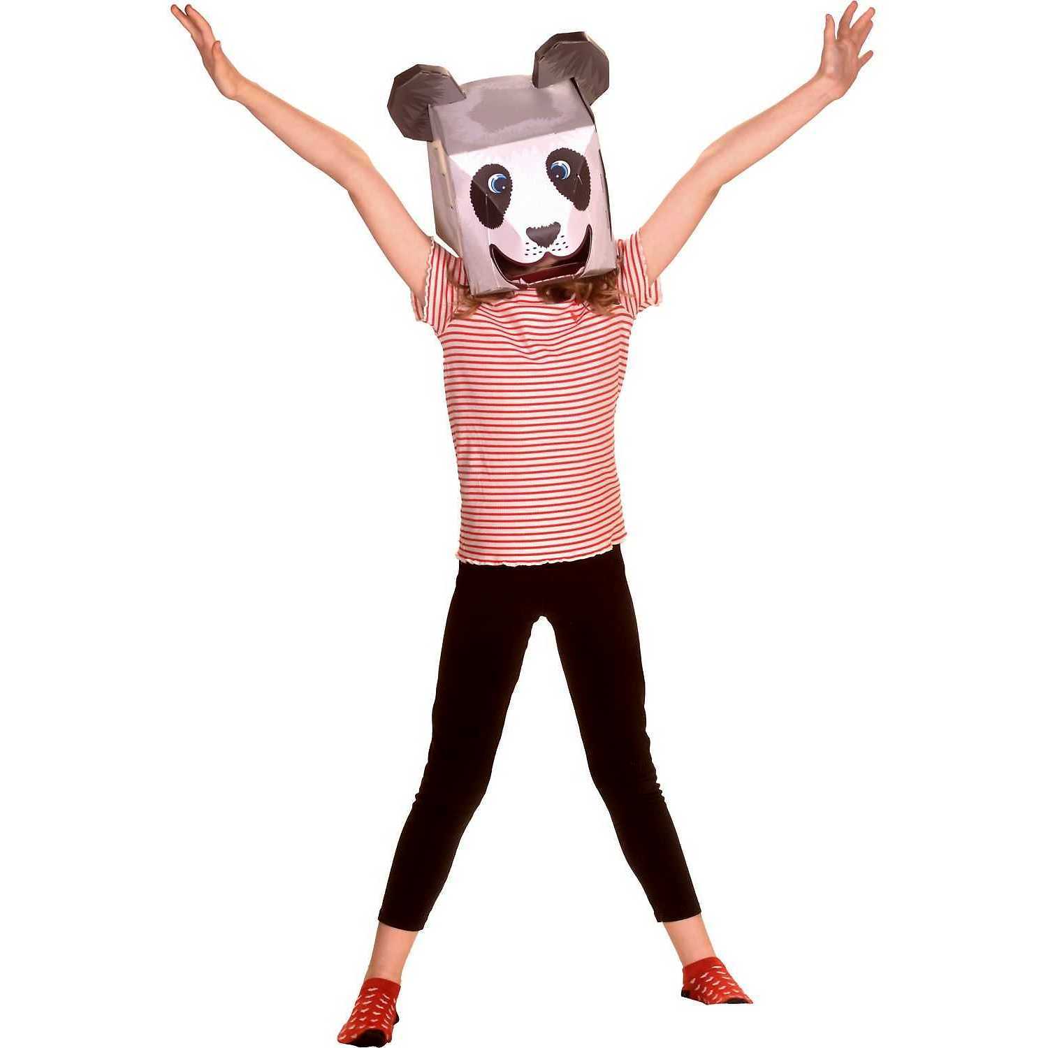 Masca 3D Panda Fiesta Crafts FCT-3041 fotografia produsului View 4 L