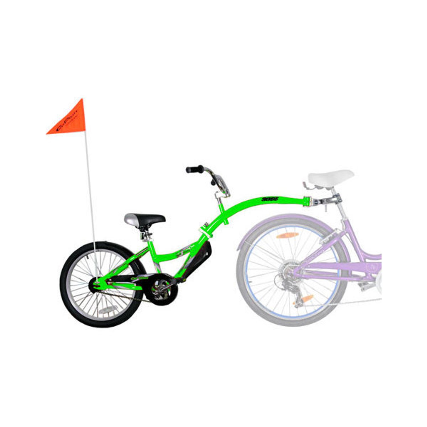 Bicicleta Co-Pilot Verde WeeRide WR06GR fotografia produsului View 2 L