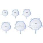 Set 6 capace flexibile din silicon Iso Trade MY41011 fotografia produsului View 3 S