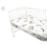 MimiNu - Cearceaf cu elastic, 120X60 cm, Australian Animals Beige fotografia produsului View 2 S