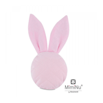 MimiNu - Jucarie din catifea matlasata, Mini Bunny, Pink fotografia produsului
