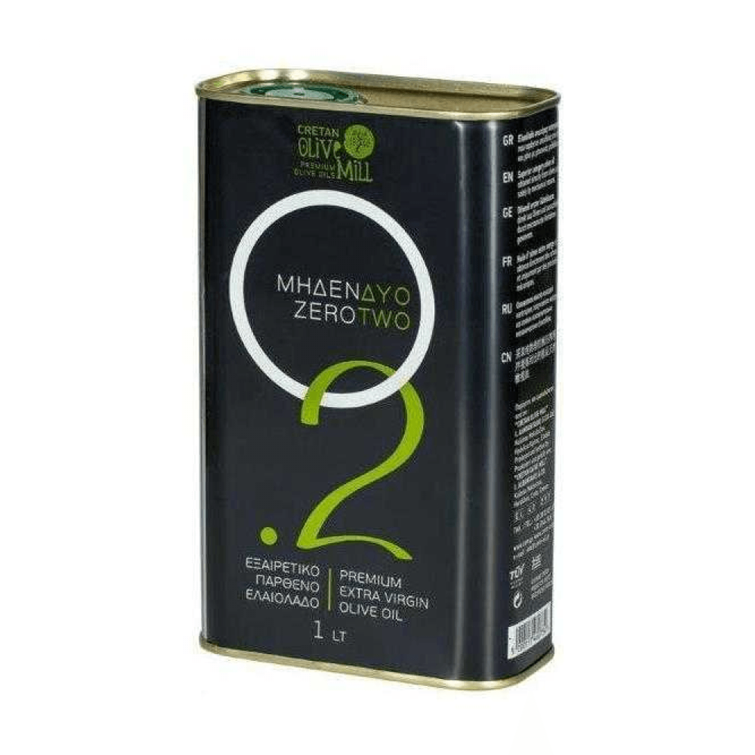 Ulei de masline extravirgin, O2 1 L Cretan Mill AB001 fotografia produsului