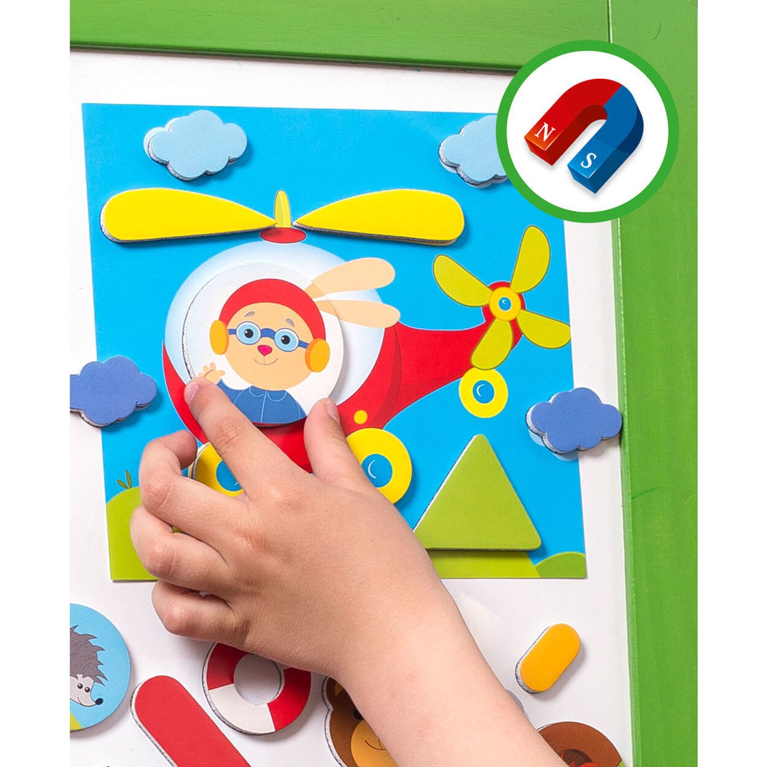 Joc educativ mozaic magnetic Roter Kafer RK2010-04 fotografia produsului View 6 L